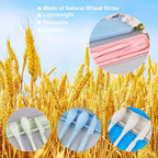 Sustainable Diet 4-Piece Eco-Friendly Cutlery Set Biodegradable Reusable