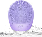 High Frequency Vibration Silicone Facial Cleansing Brush USB Rechargeable Electric Waterproof