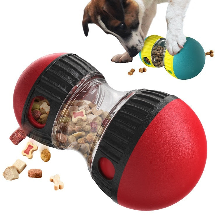 Food Dispensing Dog Toy Tumbler Leaky Food Ball Puzzle Toys Interactive Slowly Feeding Protect Stomach Increase